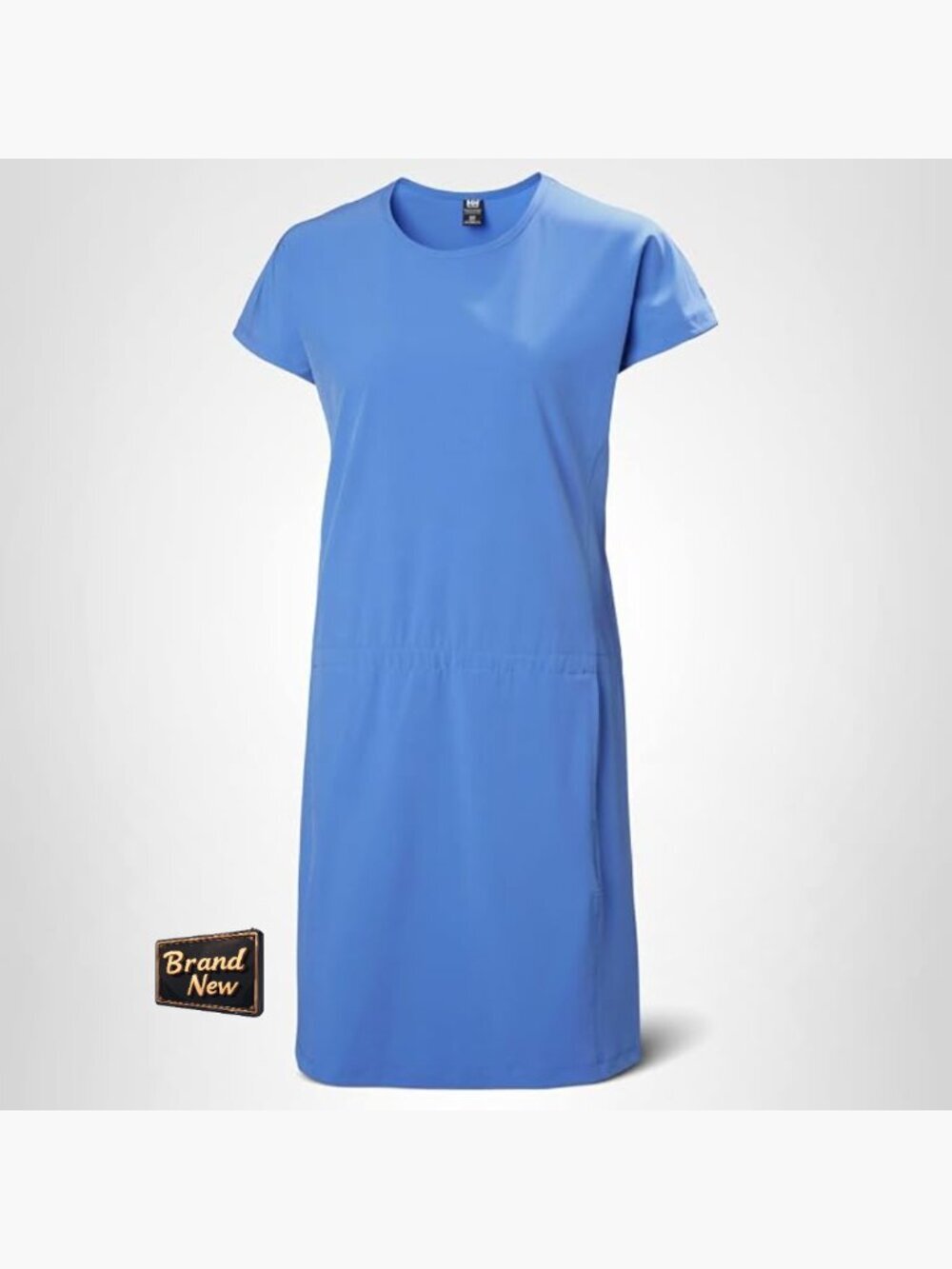 Breezy Summer Dress with Drawstring Waist, Recycled Polyester
